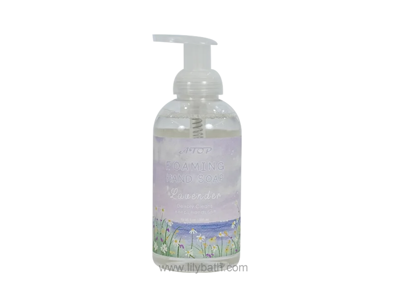 Lavender Foaming Hand Soap Soothing Aromatherapy Wash Deeply Cleanse - Lily Bath 1