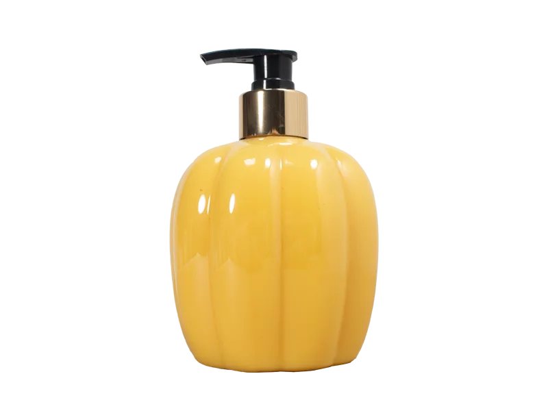 Sapone liquido per le mani profumato al raccolto autunnale con bottiglia di zucca - Lily Bath 1