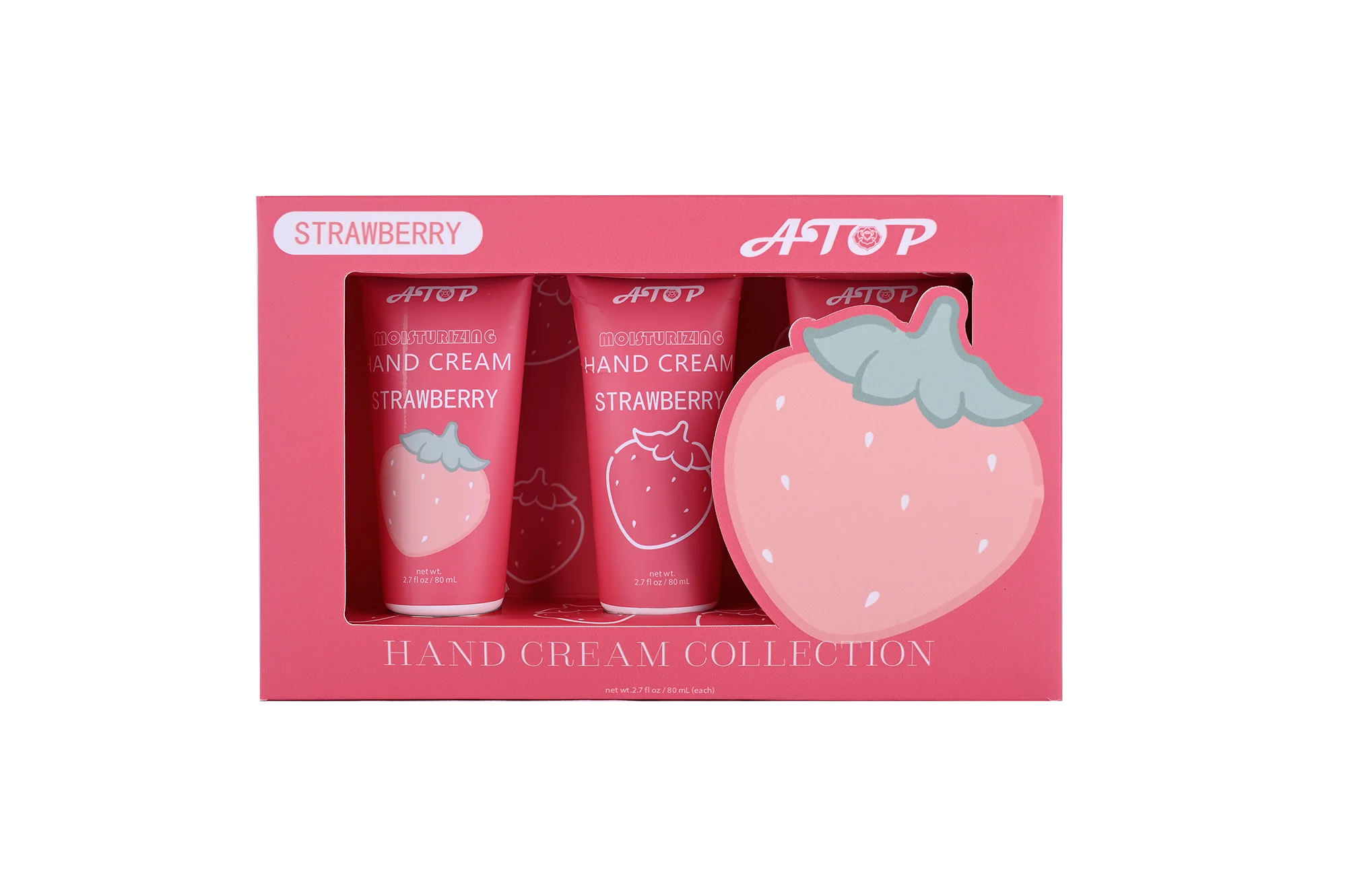 Erdbeer-Handcreme-Kollektion