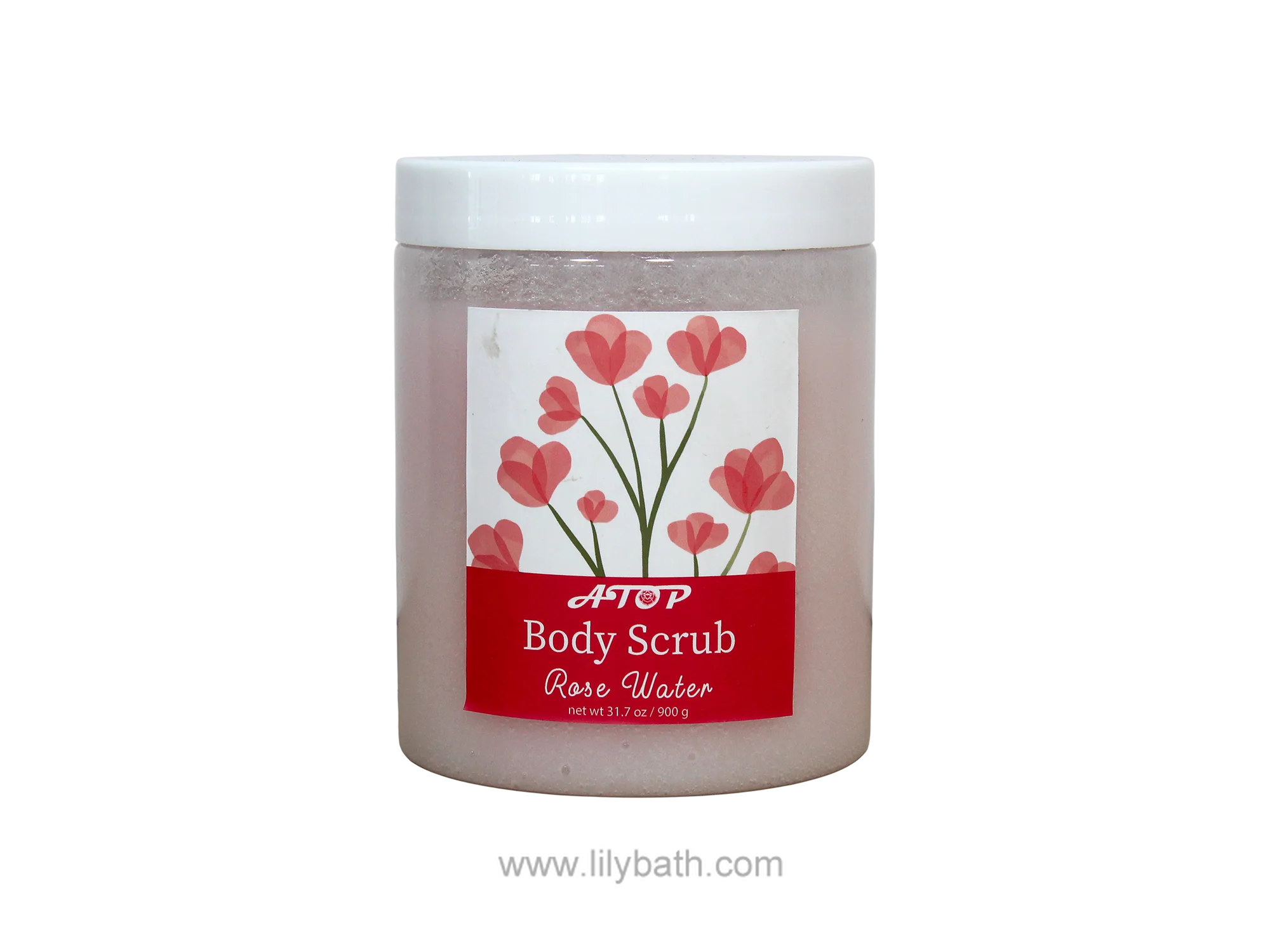 গোলাপ জলের বডি স্ক্রাব