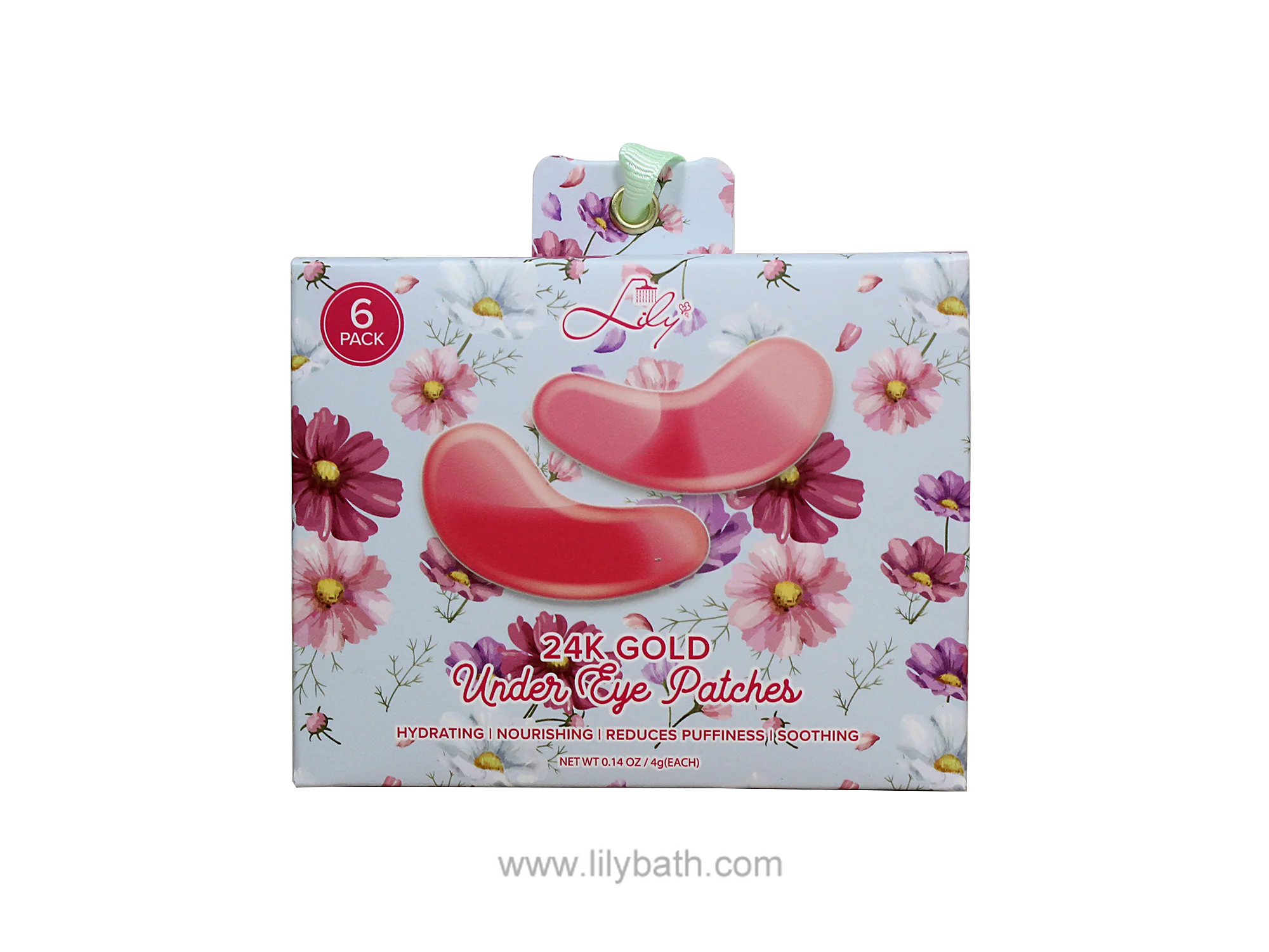 24 कैरेट गोल्ड अंडर आई हाइड्रोजेल पैच - हाइड्रेटिंग, फर्मिंग और ब्राइटनिंग आई मास्क 1