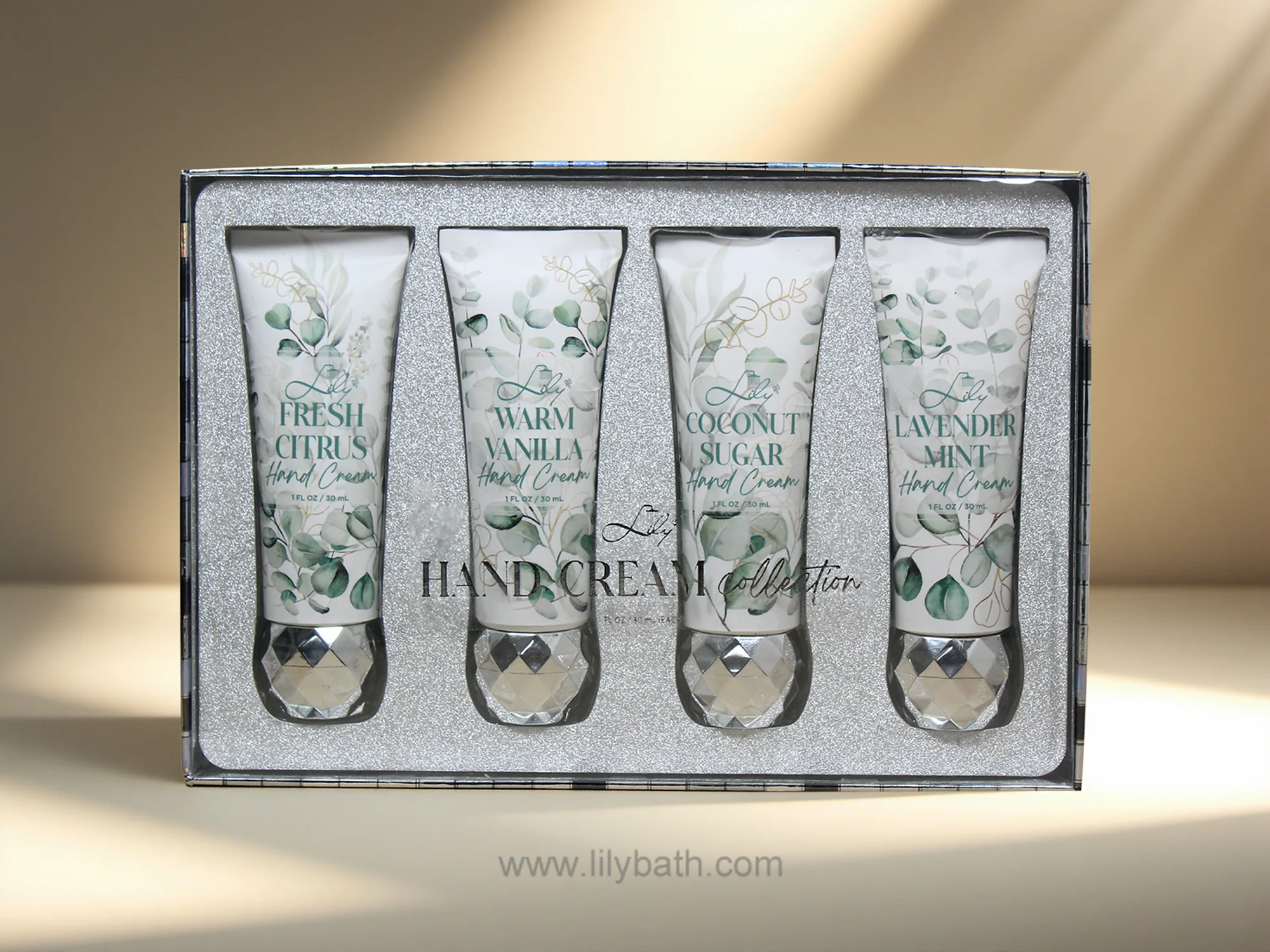 핸드크림 컬렉션 - 신선한 시트러스, 따뜻한 바닐라, 코코넛 슈가 &amp; 라벤더 민트 (각 30mL) 1