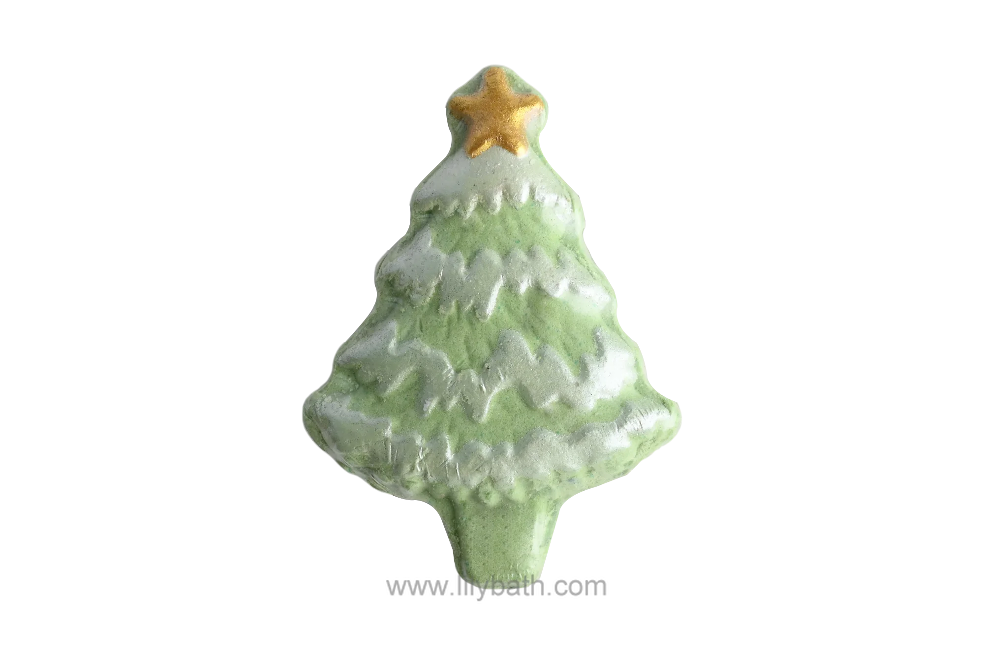 크리스마스 트리 모양 입욕제 - 따뜻한 겨울 목욕을 위한 축제 분위기의 입욕제 1