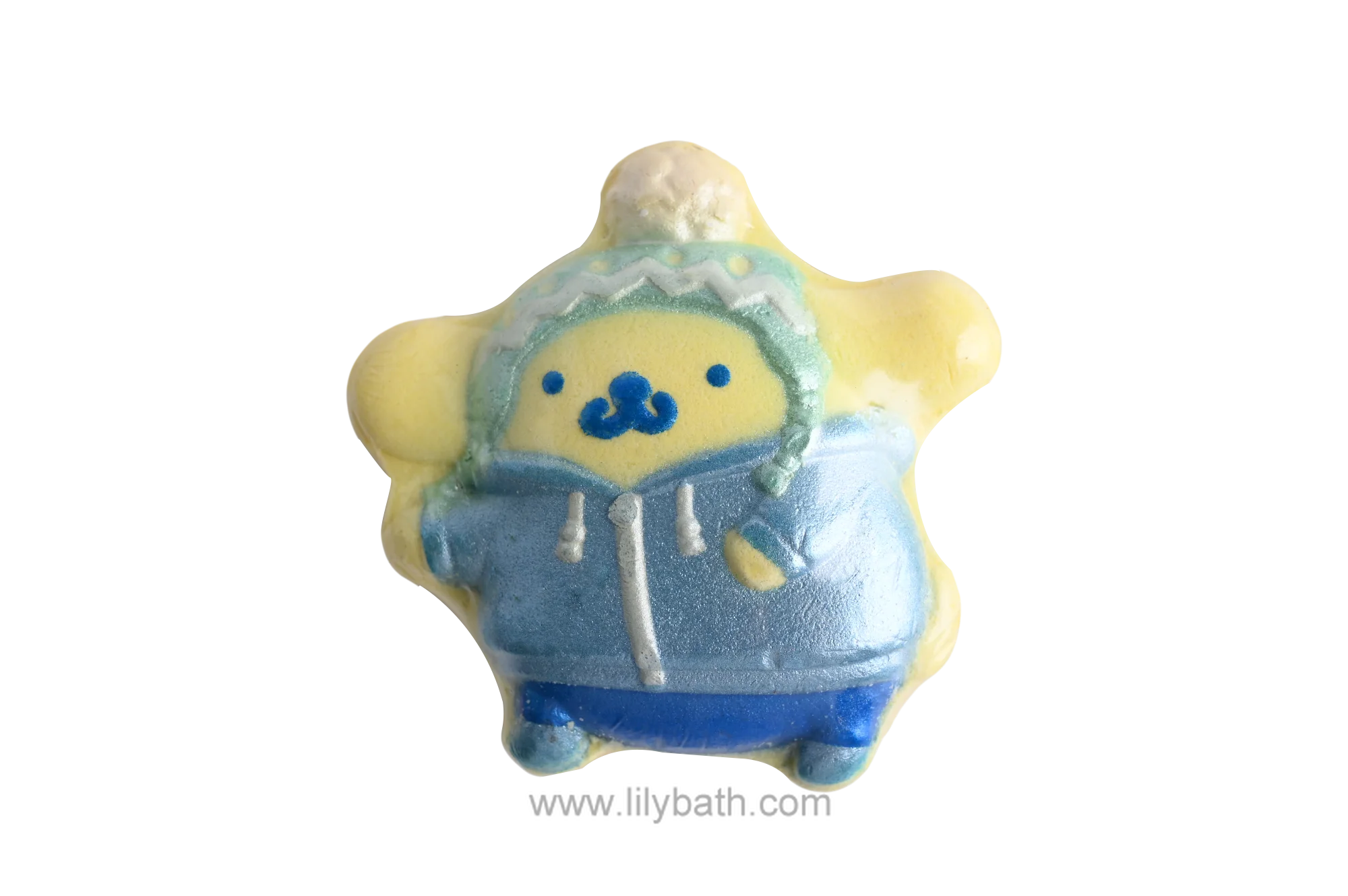 귀여운 겨울 캐릭터 모양 입욕제 - 아늑하고 즐거운 목욕 시간을 위한 재미있는 거품 입욕제 1