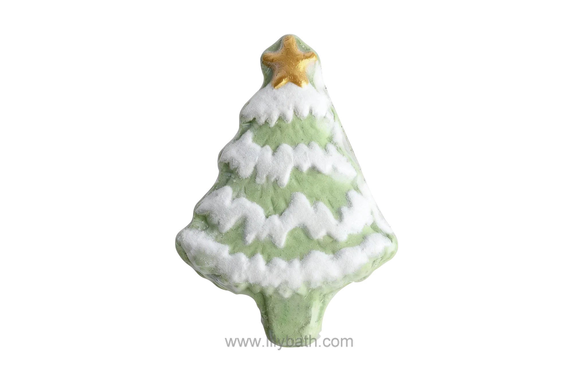 Bomba de Banho em Formato de Árvore de Natal – Efervescente Festiva para Banho com Fragrância Suave 1