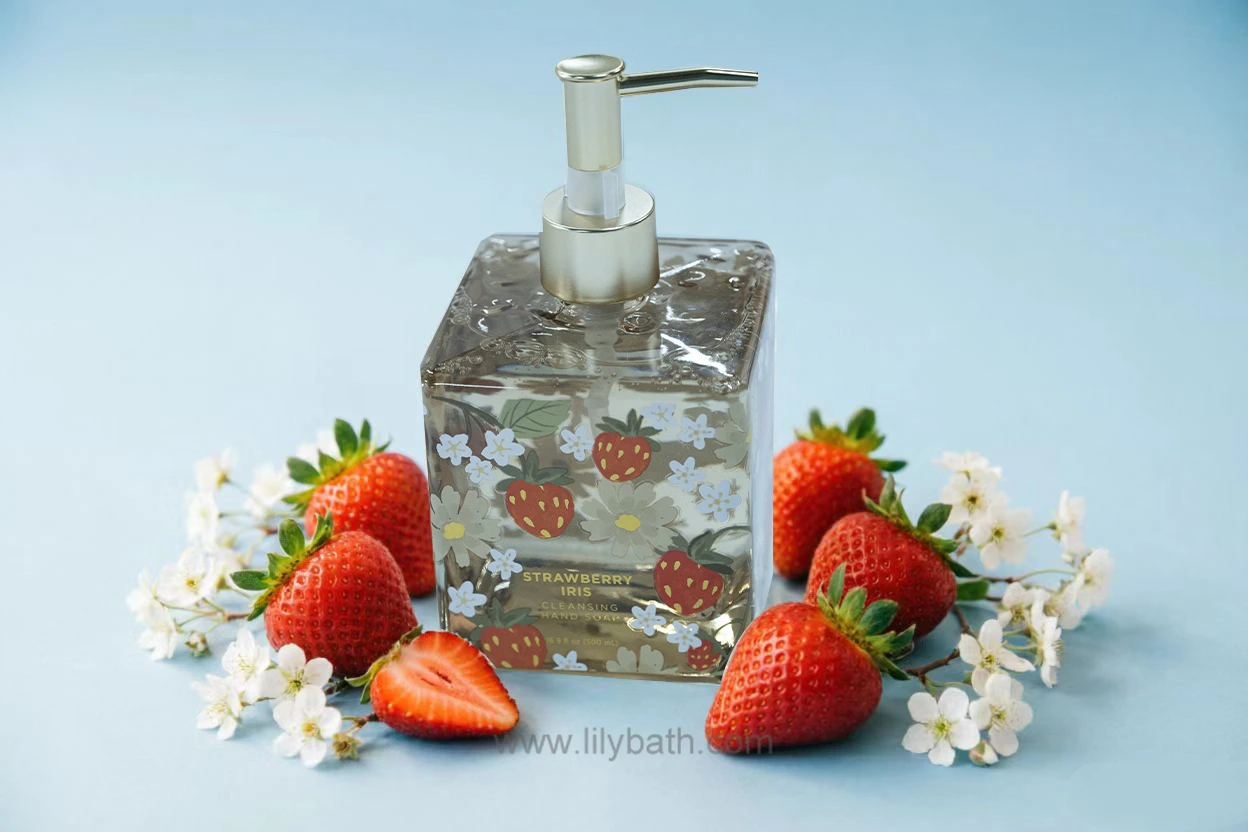 Savon liquide hydratant de luxe personnalisable pour les mains 500 ml 1
