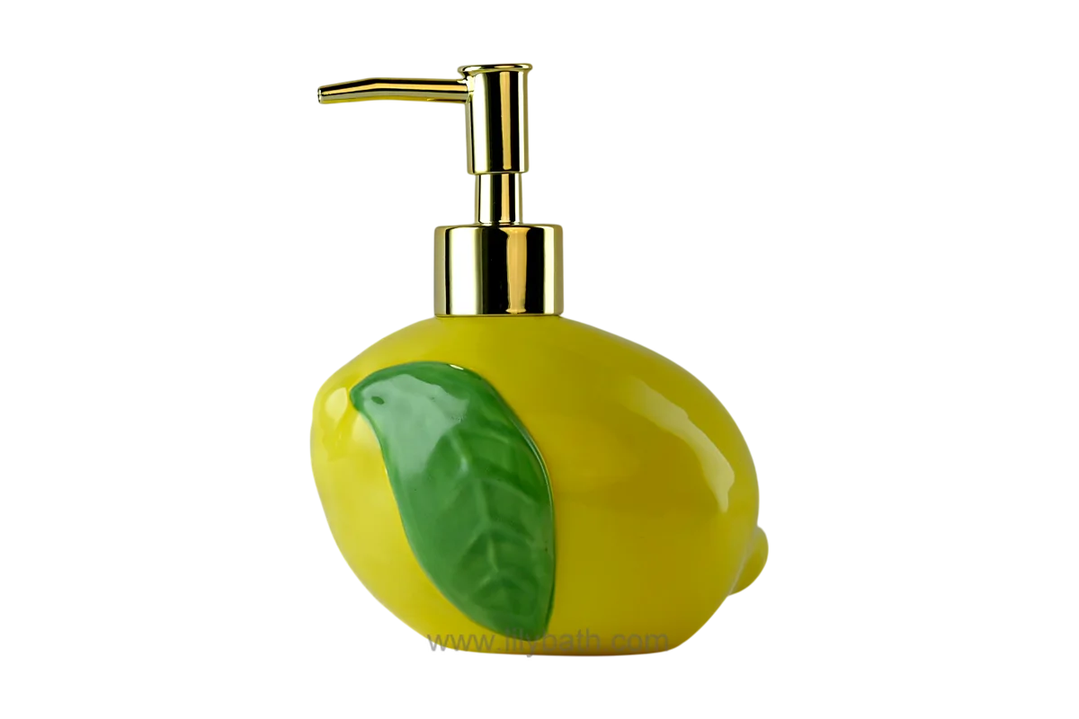 नींबू के आकार का फ्रूटी हैंड सोप – प्यारा सजावटी मॉइस्चराइजिंग हैंड वॉश 1