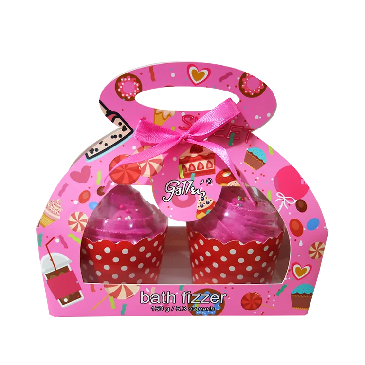 Organic Halloween Strawberry Bath Bomb Private Label Natural Gift Box 1