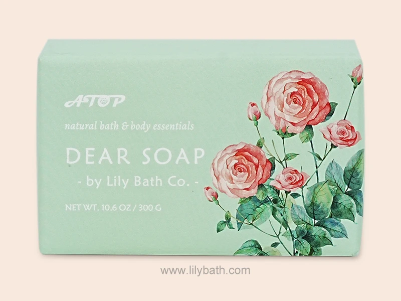 모든 피부 타입에 대한 개인 라벨 꽃 향기 친애하는 비누 - 백합 목욕 1