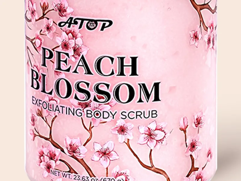 Customize Pink - Hued Body Scrub from Skilled Manufacturers - - Lily Bath 3