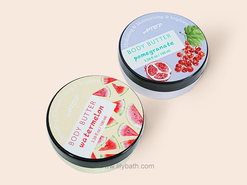High Quality Private Label Hydrating & Moisturizing & Brightening Fruity Body Butter Manufacturer - Lily Bath 1