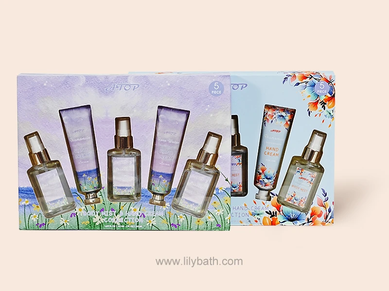 최고의 개인 라벨 바디 미스트 & 핸드 크림 컬렉션 제조업체 - 릴리 욕조 1