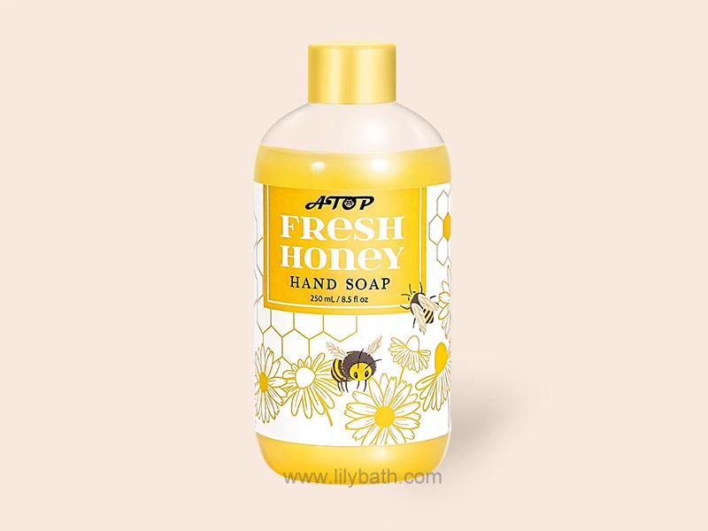 কাস্টমাইজড প্রাইভেট লেবেল ফ্রেশ হানি হ্যান্ড সোপ ম্যানুফ্যাকচারার - লিলি বাথ 1