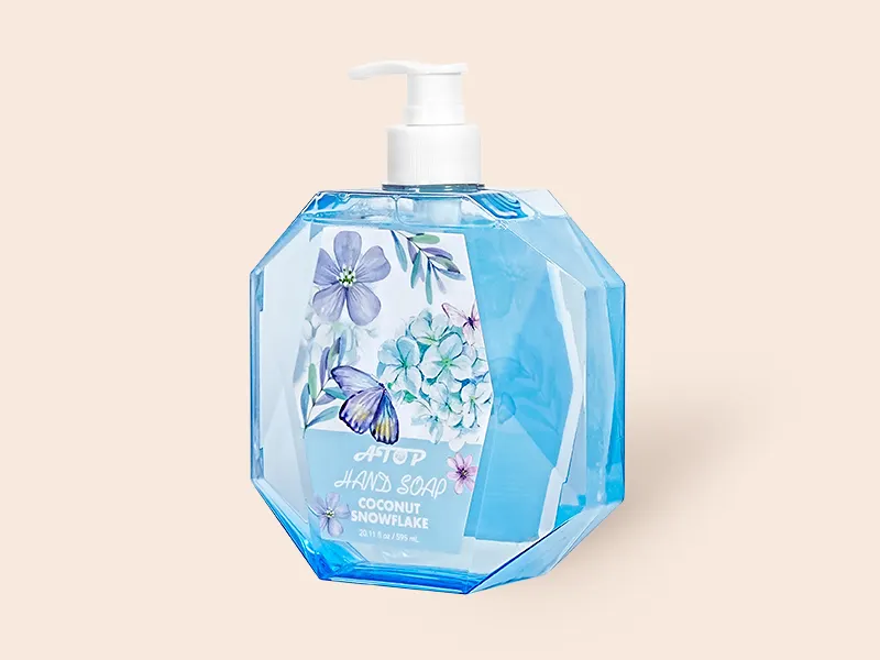 Private Label Colorless Transparent Hand Care (Blue or Yellow Bottle) - - Lily Bath 2