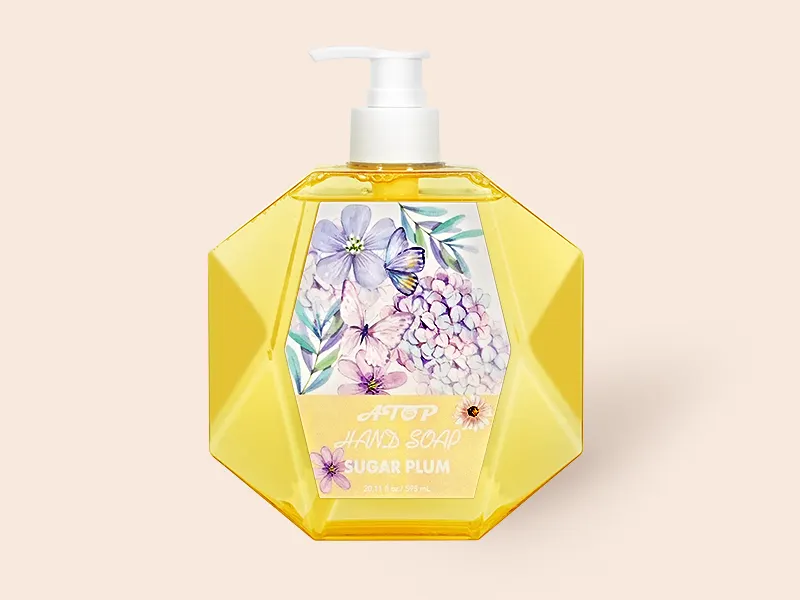 Private Label Colorless Transparent Hand Care (Blue or Yellow Bottle) - - Lily Bath 4