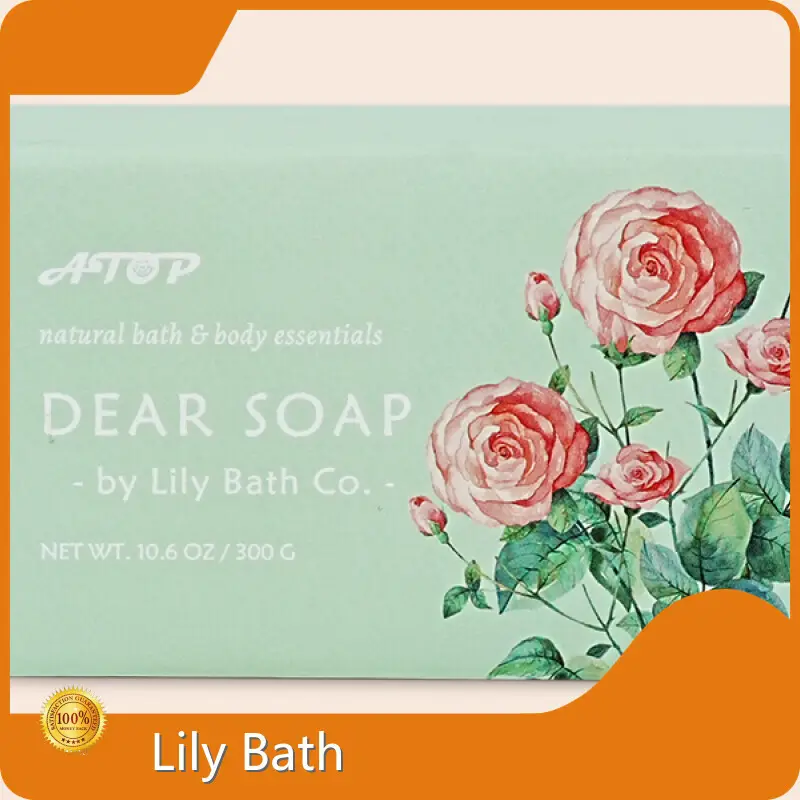 High Quality Body Care Company - Cube - Shaped Products - - Lily Bath 1