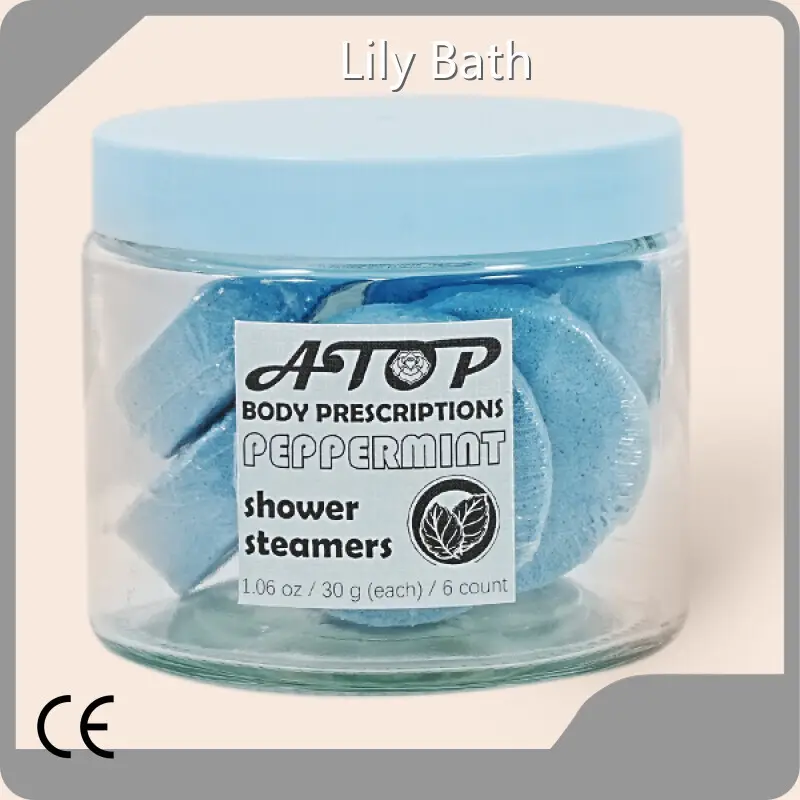 Top Where to Purchase 1.06 Oz / 30 G * 6 Shower Steamers - - Lily Bath 1