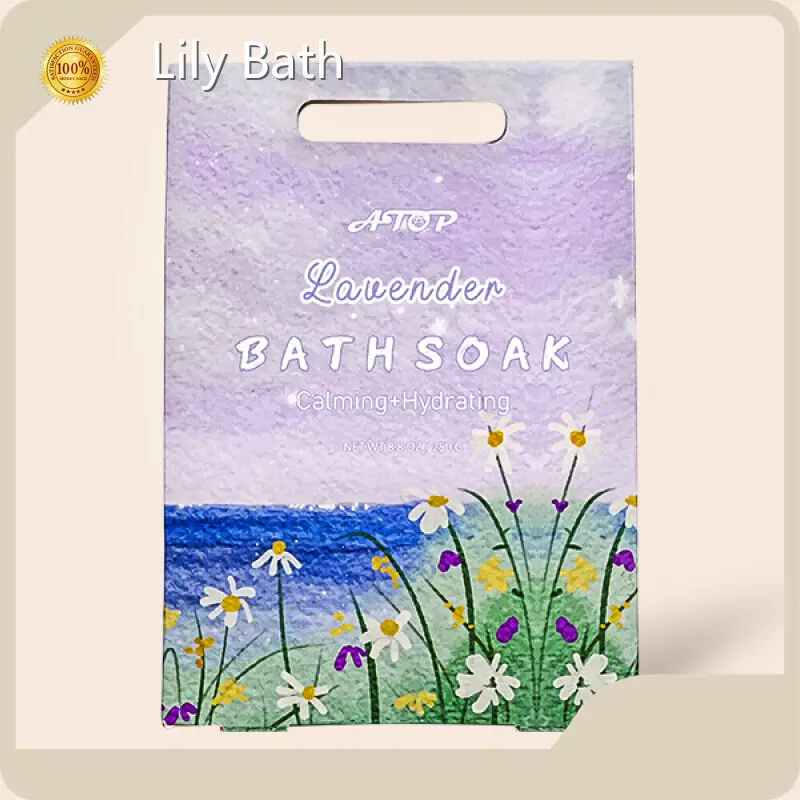 Brands Violet - Scented Bath Bomb Manufacturing - - Lily Bath 1