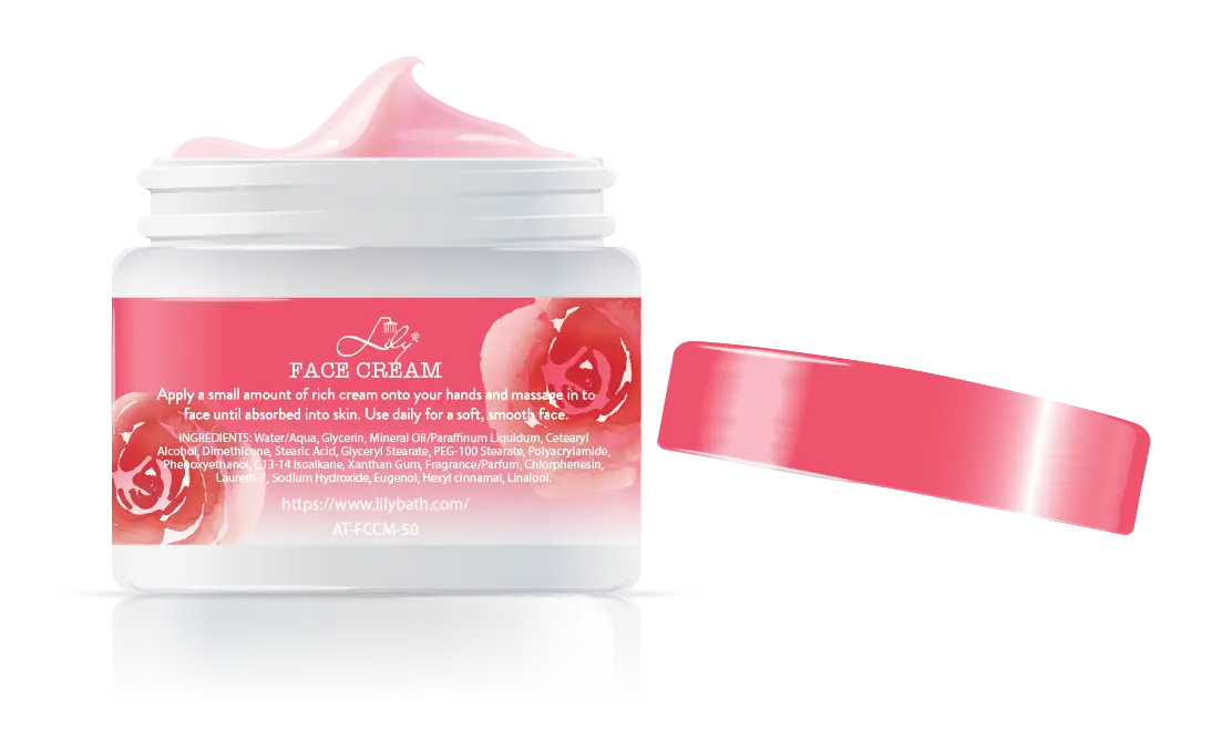 Face Cream Wholesalers Plastic Screw Cap by Lily Bath 2