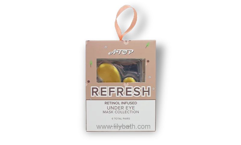 Custom Private Label Refresh Retinol Under Eye Mask Manufacturer - Lily Bath 1
