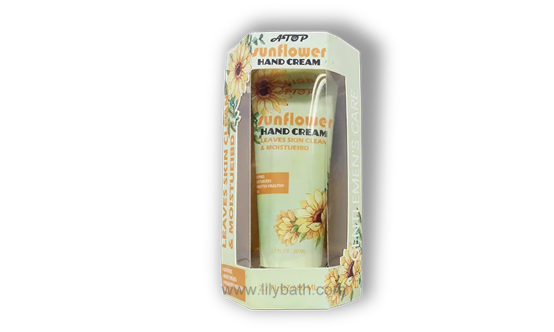 Custom Private Label Men's Sunflower Hand Cream Manufacturer - Lily Bath 1
