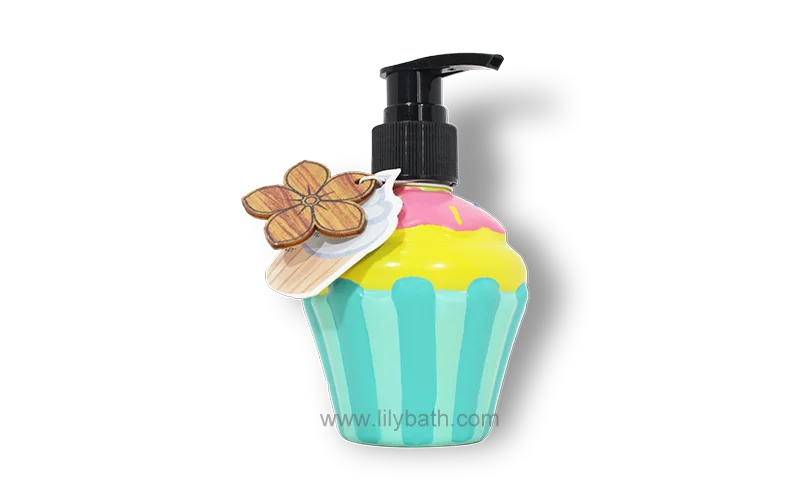 OEM Private Label Soberma de Sobremesa Especial em forma de garrafa manualmente fabricante - Lily Bath 1