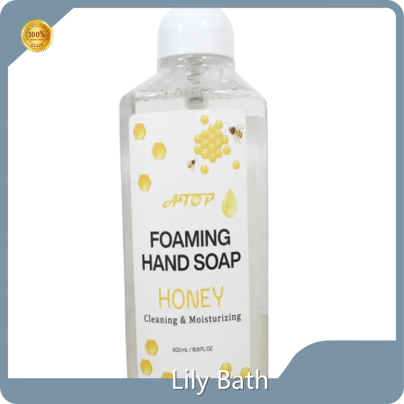 Foaming Hand Soap PET Bottle - - Lily Bath 1