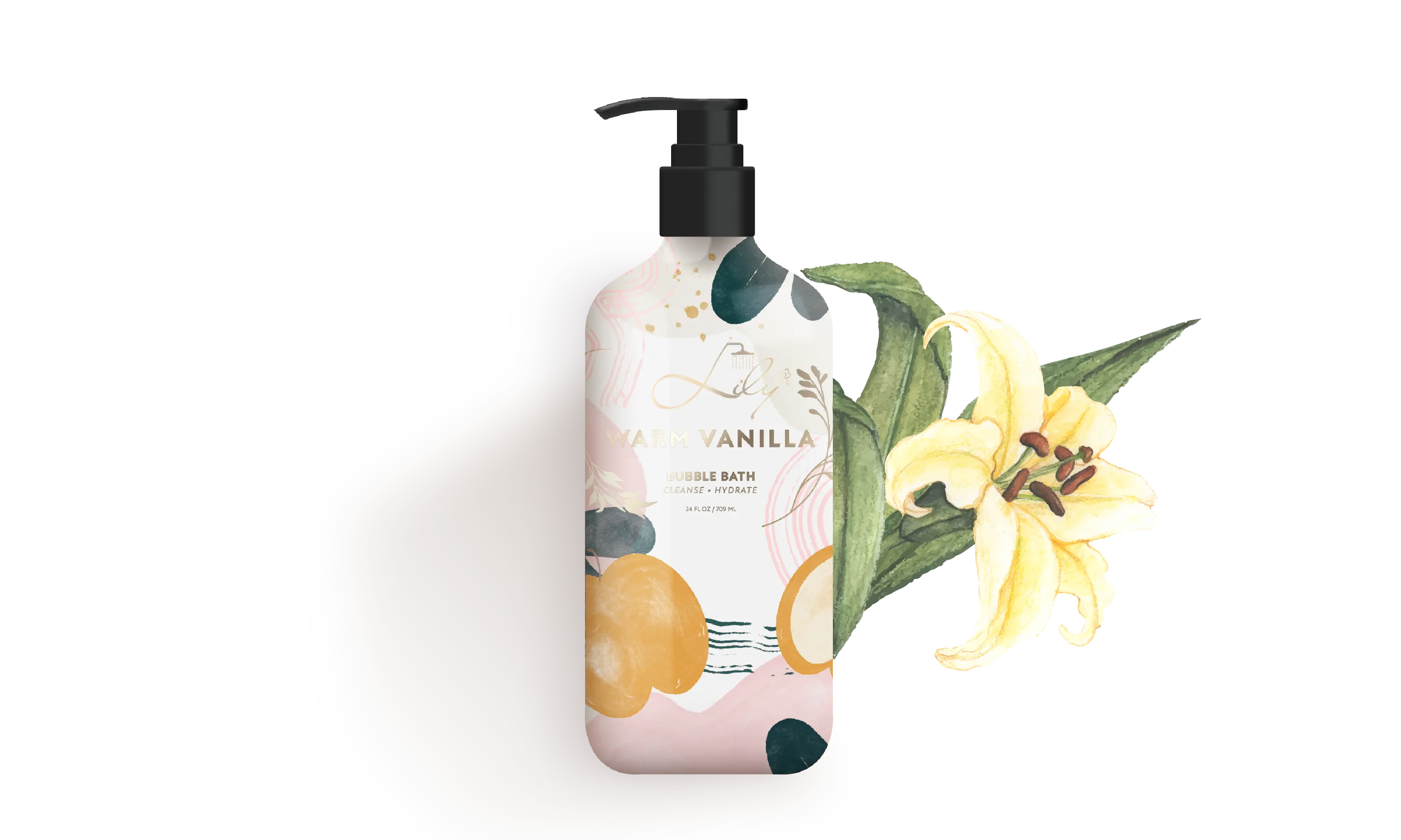 Private Label Warm Vanilla Bubble Bath Manufacturer - Lily Bath-1 3