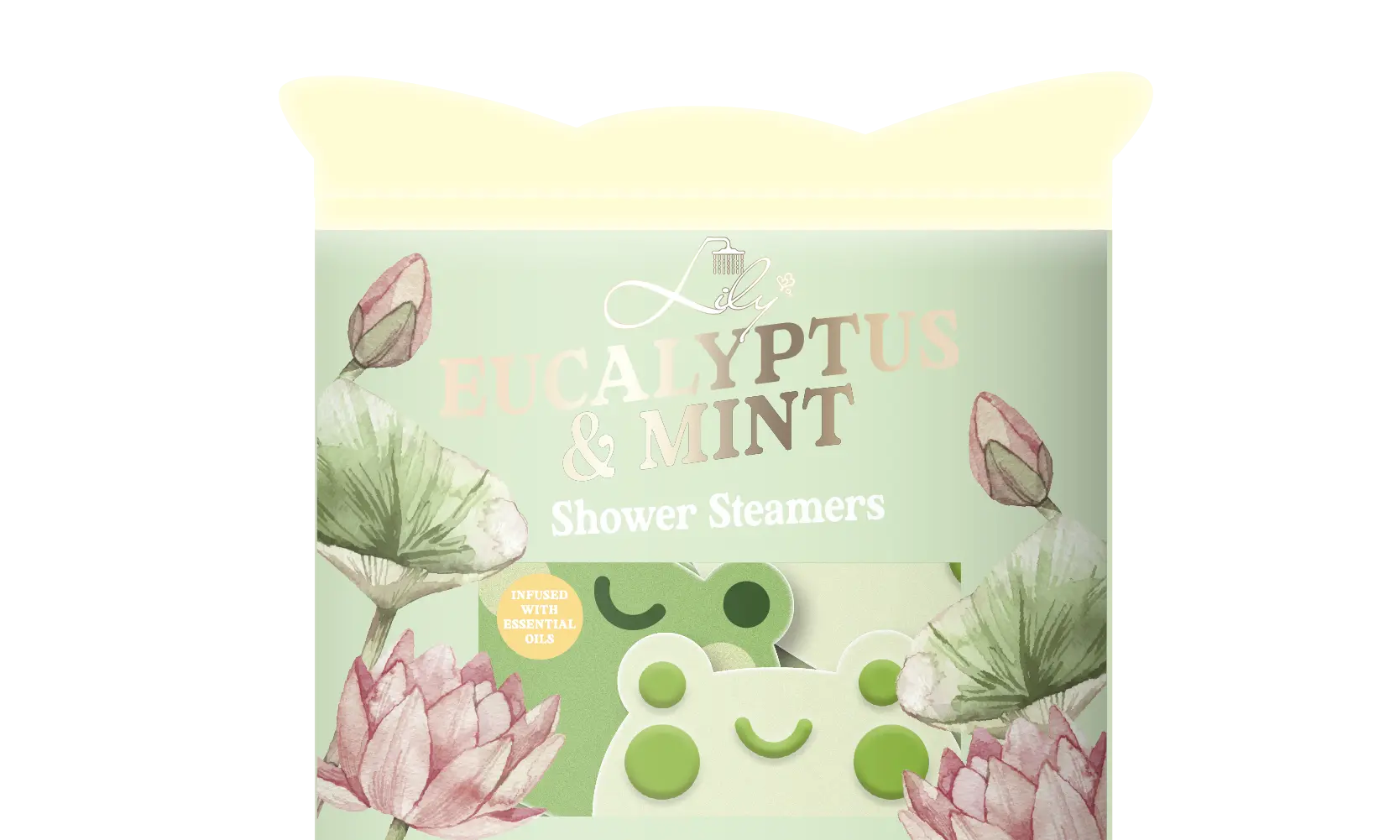Shower Steamers Lotus-shaped Bottle - - Lily Bath 10