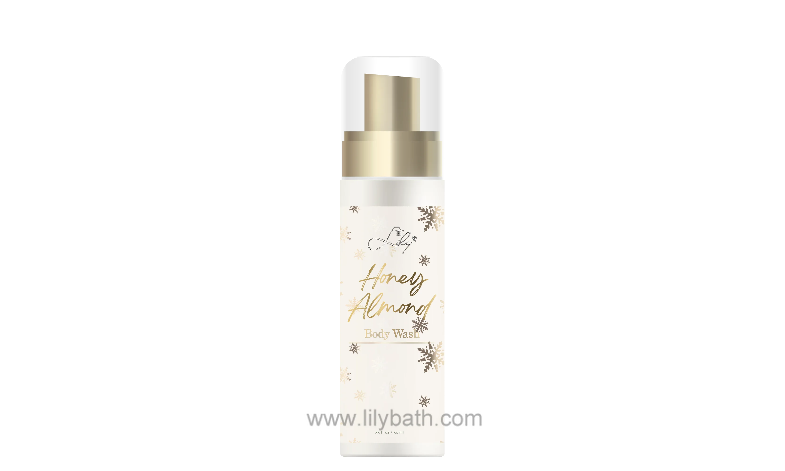 Fabricante de lavagem corporal de amêndoa de mel de mel luxuosa - Bath Lily Bath 1