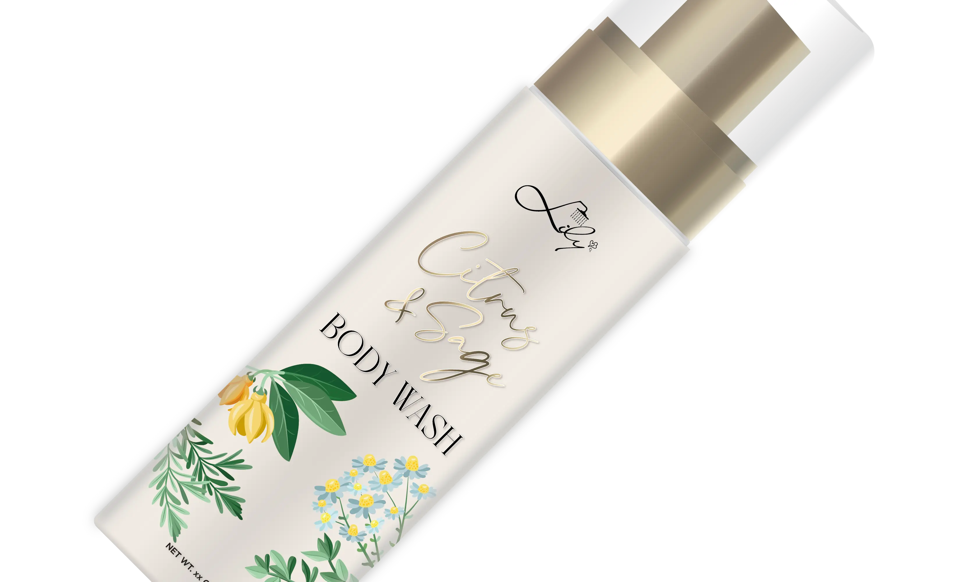 Best Quality Body Wash Electroplated Cap - - Lily Bath 4