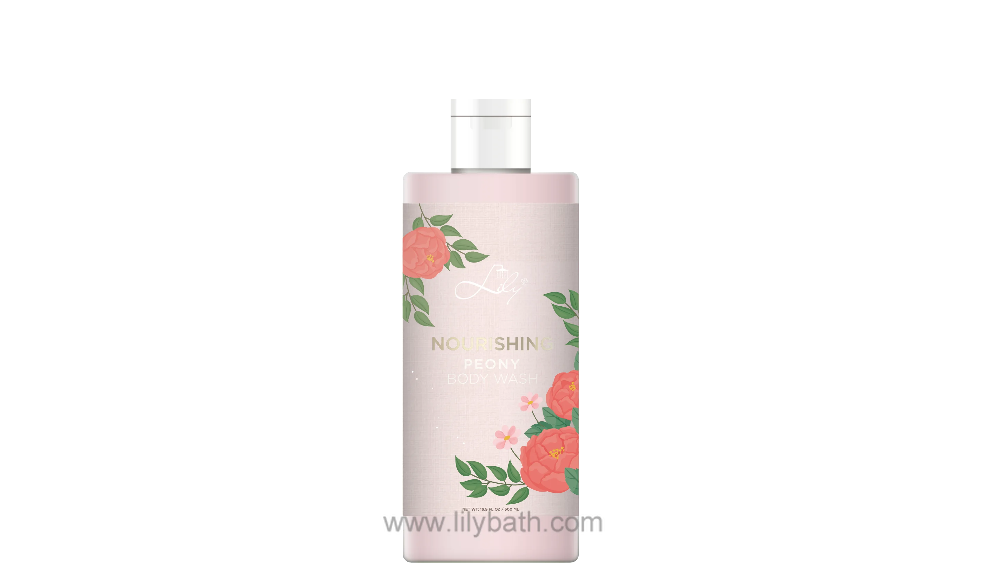शानदार निजी लेबल पौष्टिक peony बॉडी वॉश निर्माता - लिली स्नान 1