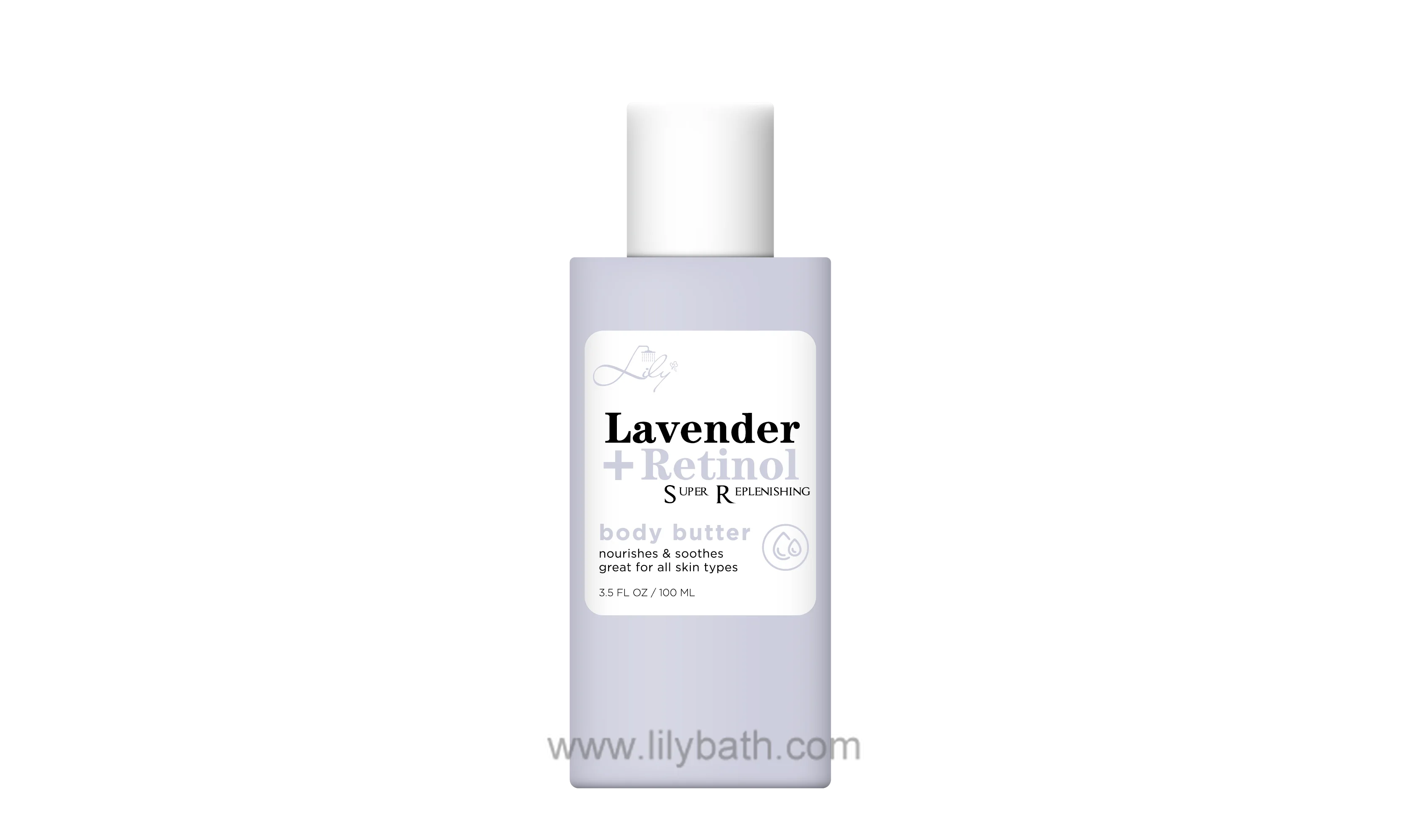 Best Quality Private Label Lavender Retinol Super Replenishing Body Butter Manufacturer - Lily Bath 1