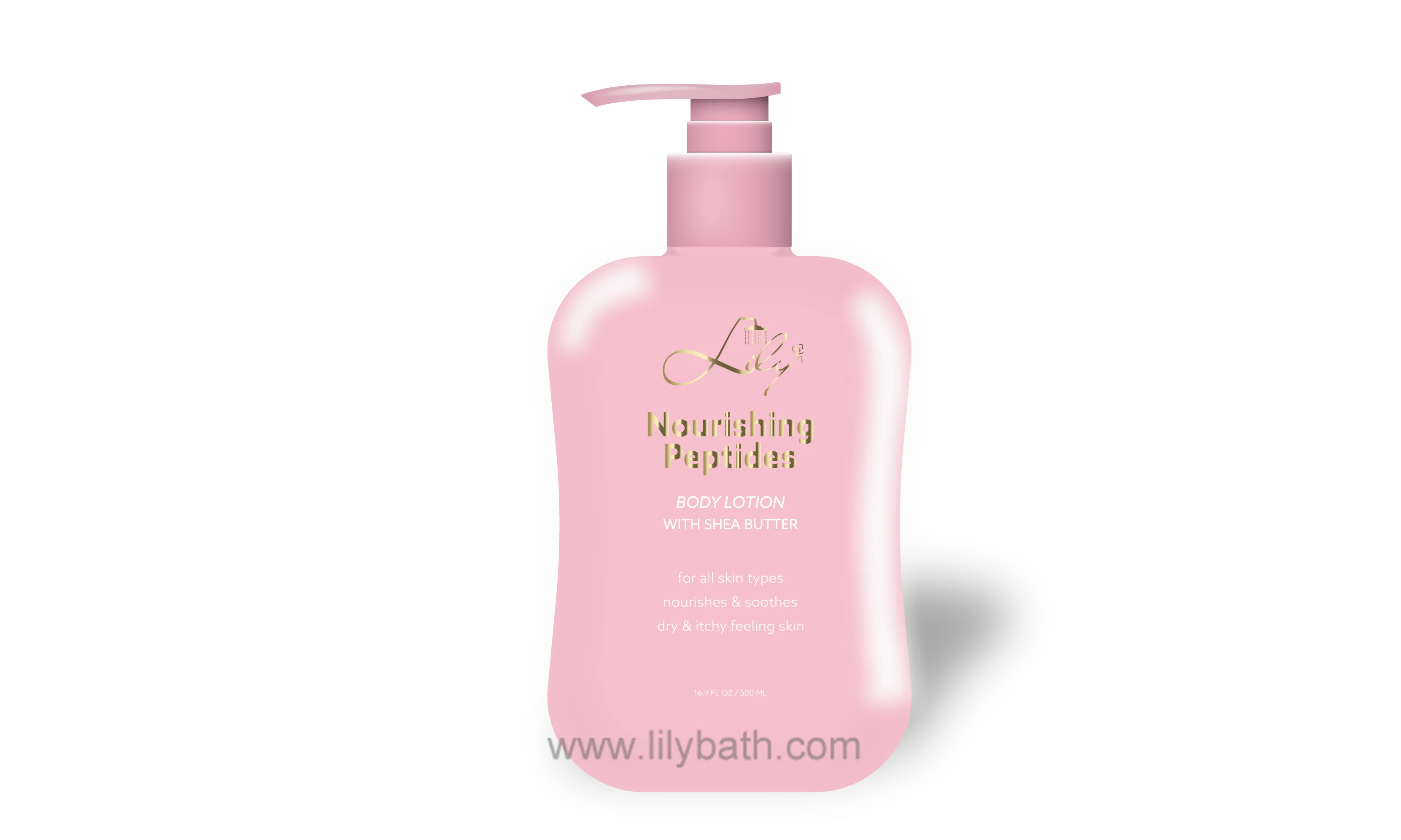 Customizable Private Label Nourishing Peptides Shea Butter Body Lotion Manufacturer - Lily Bath 1