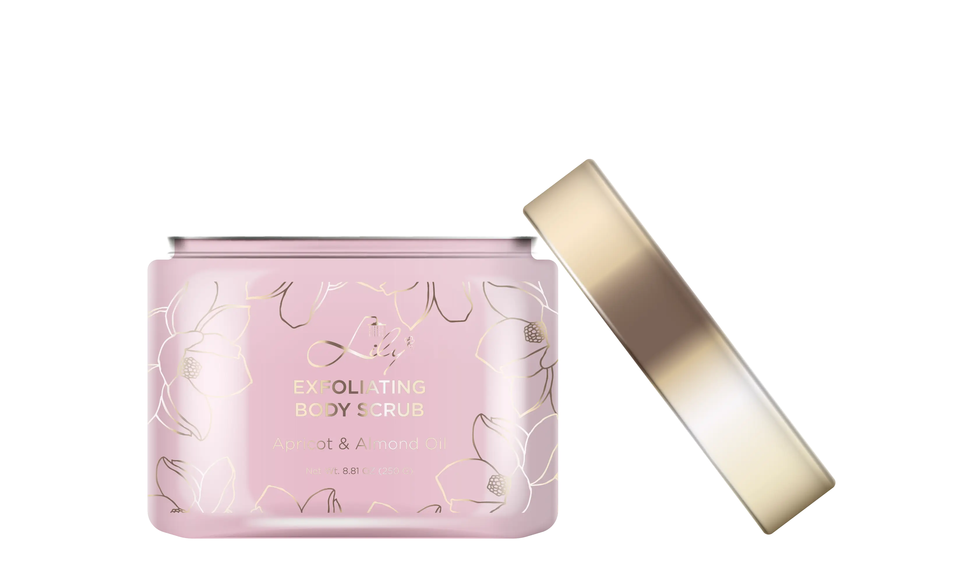 Body Scrub Manufacturers Electroplate Cap by Lily Bath 4