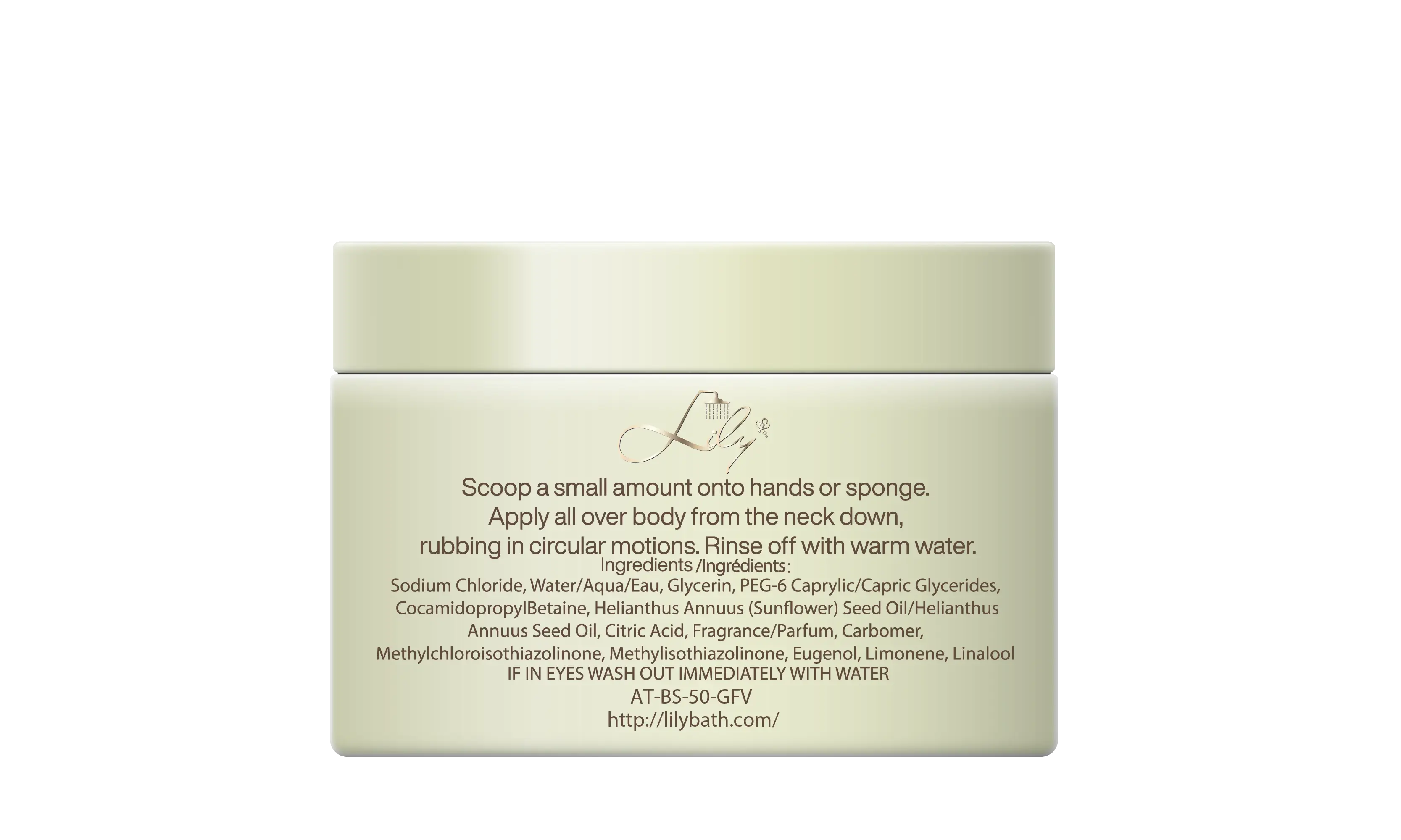 Wholesale Body Scrub Green by Lily Bath 2