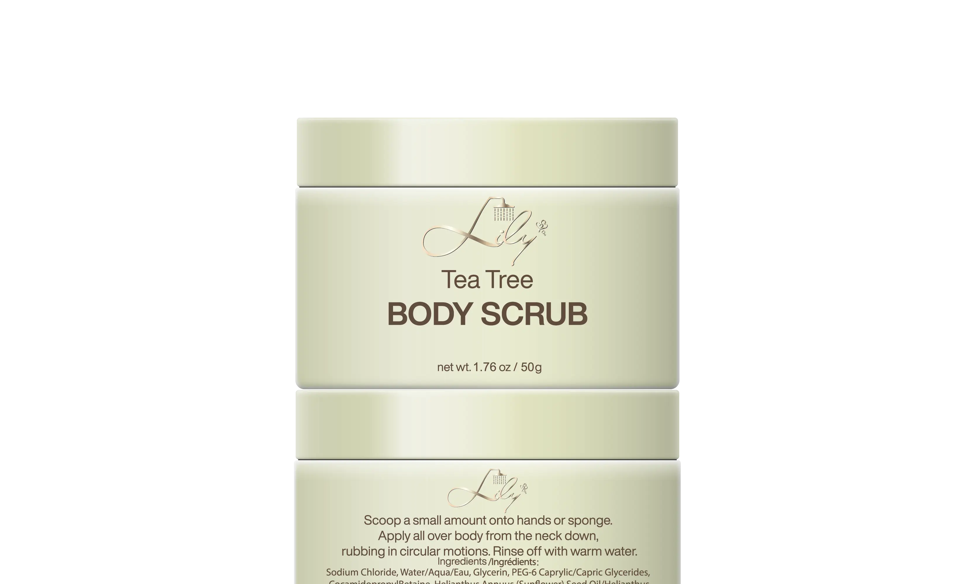 Wholesale Body Scrub Green by Lily Bath 5