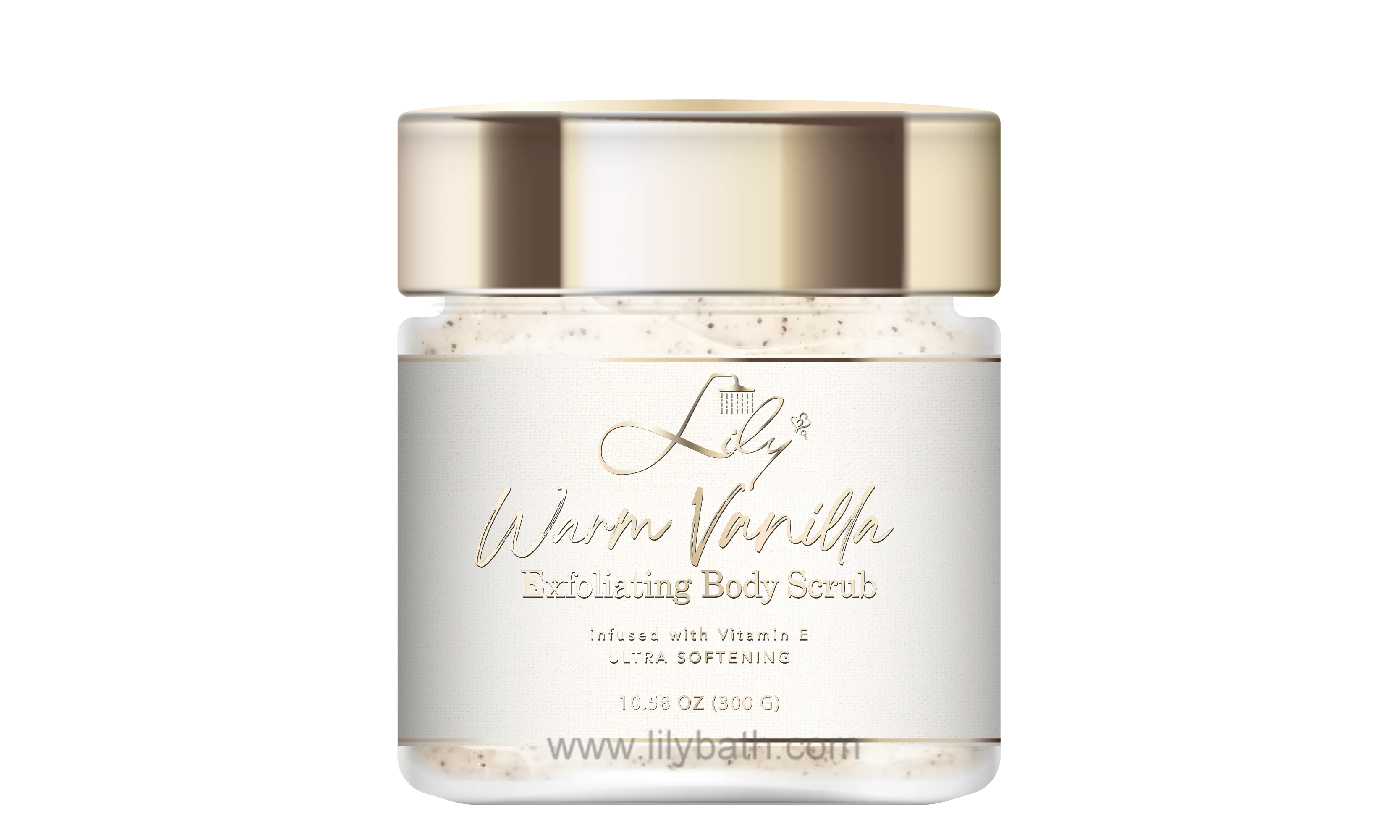 Étiquette privée de qualité luxueuse Chauffement Vanille Ultra Fabricant de gommage corporel exfoliant - Bath de lys 1