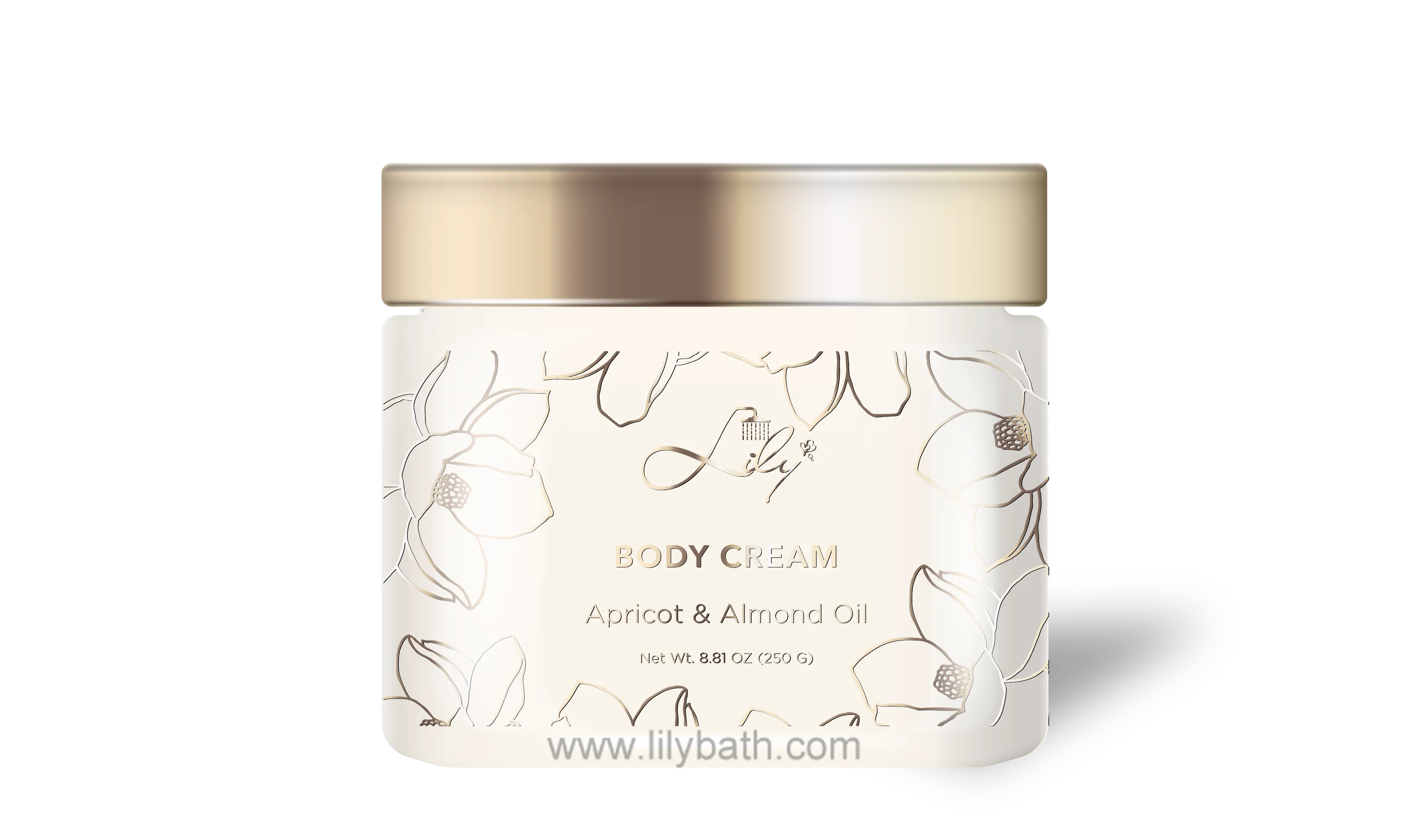 ملصق خاص غير عادي مشمش & مصنع كريمة الجسم المغذي زيت اللوز - حمام الزنبق 1