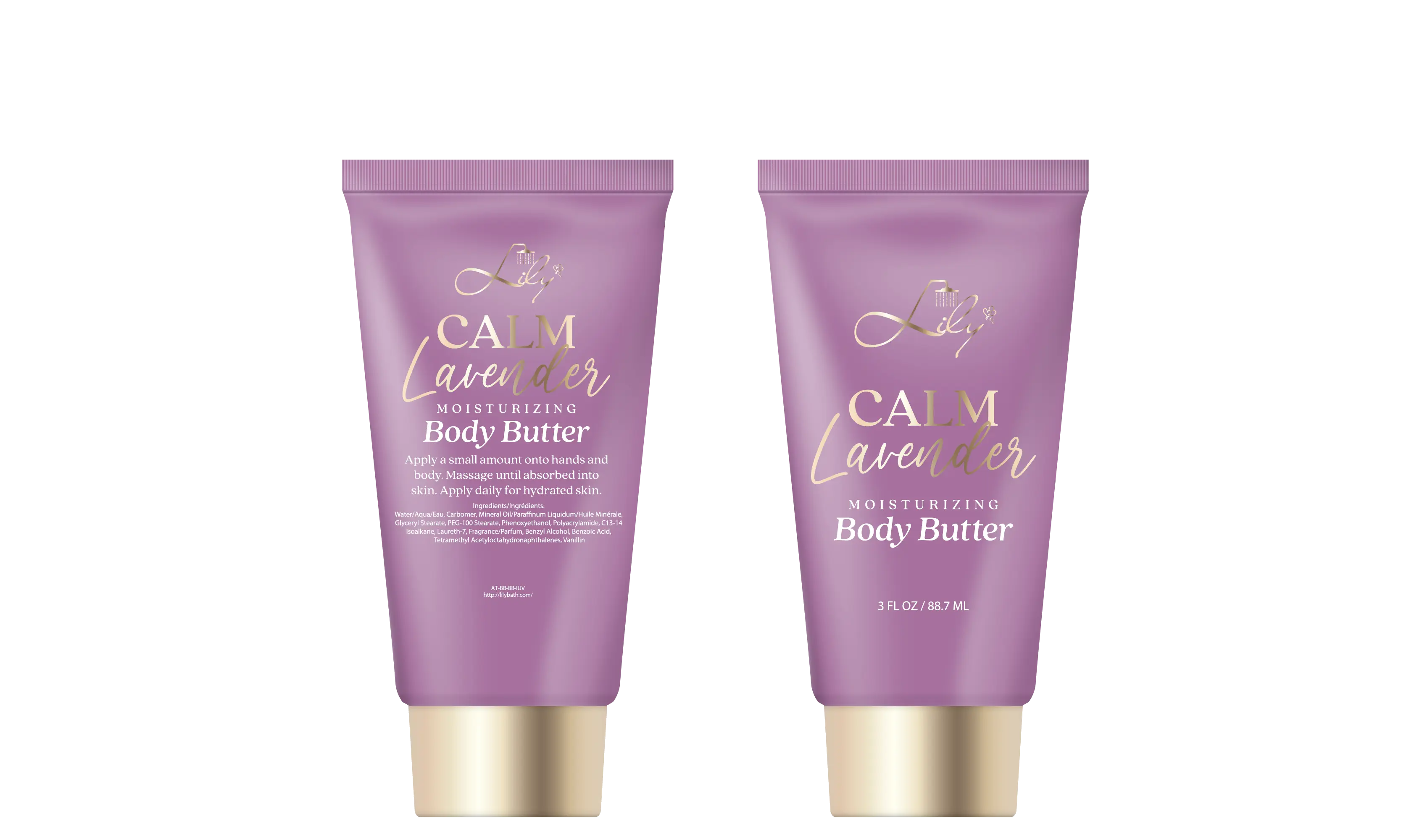 Custom Body Butter Violet by Lily Bath 5