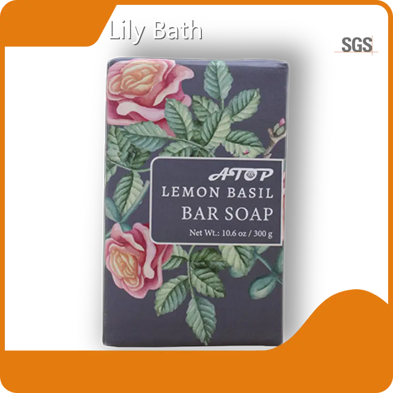 Custom Bar Soap White by Lily Bath 1
