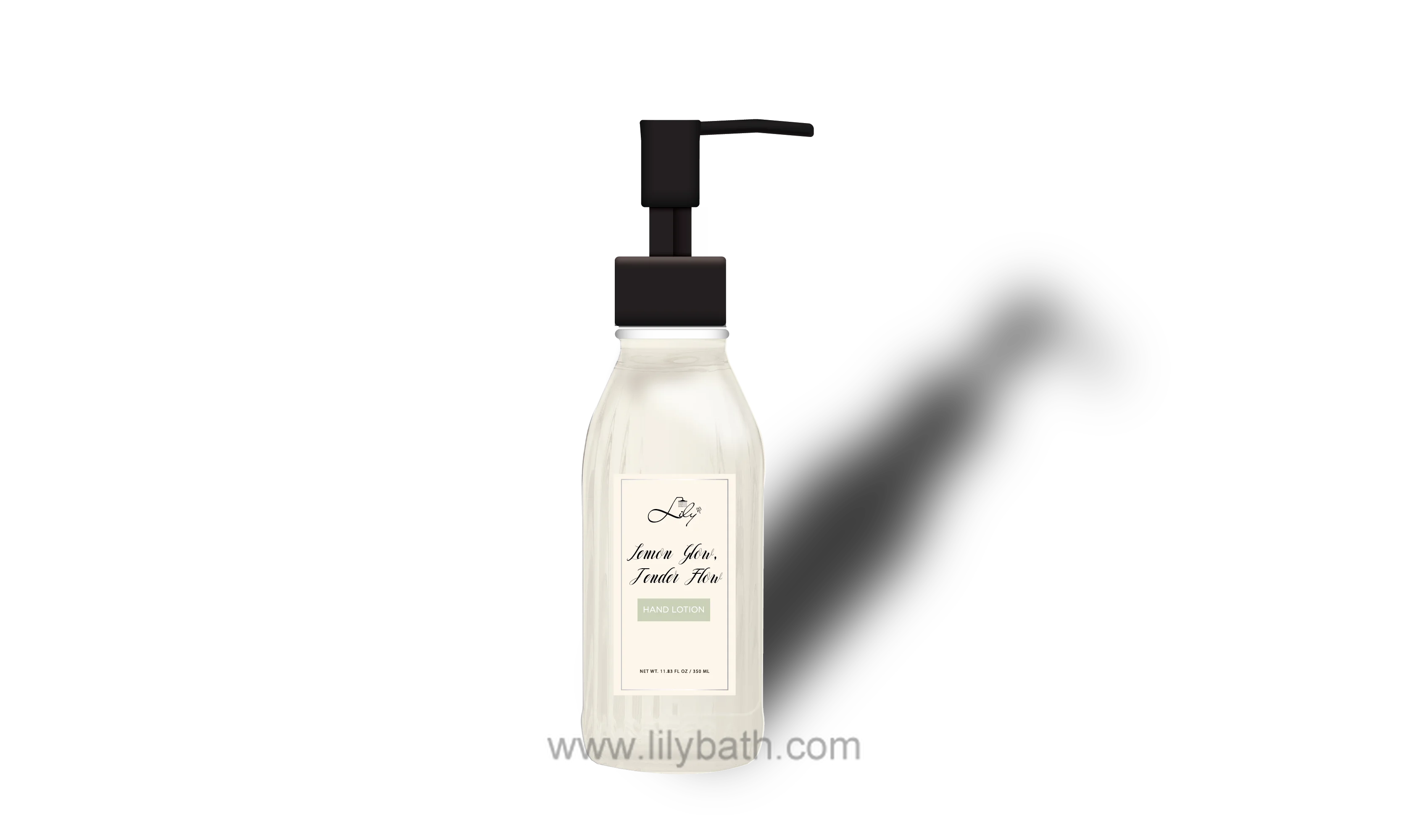Elegante marca própria Lemon Glow Tender Flow Hand Lotion Fabricante - Lily Bath 1