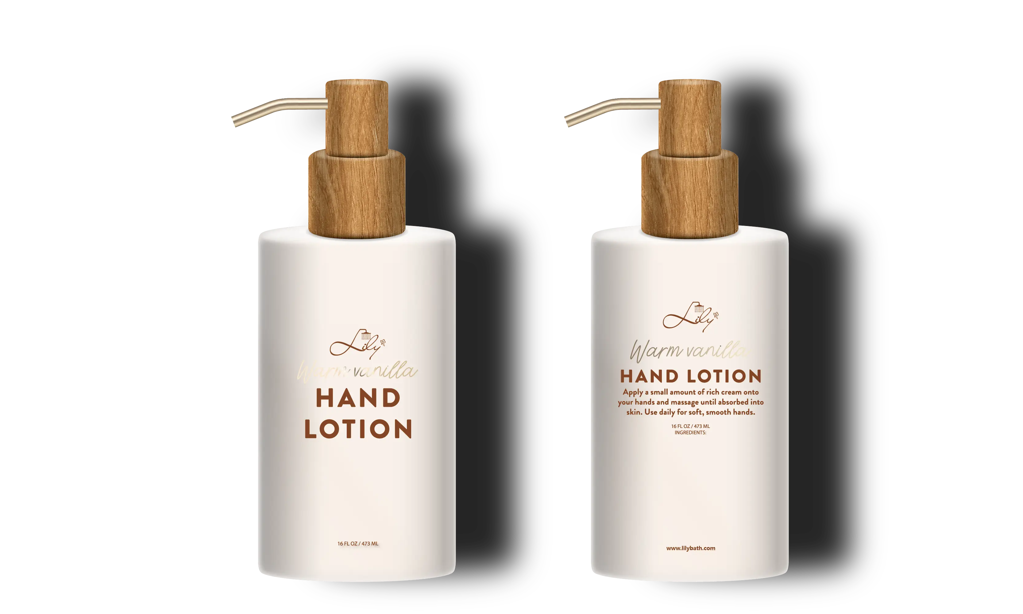 Private Label Hand Lotion 16 Fl Oz / 473 ML Ivory WhiteCompany 2