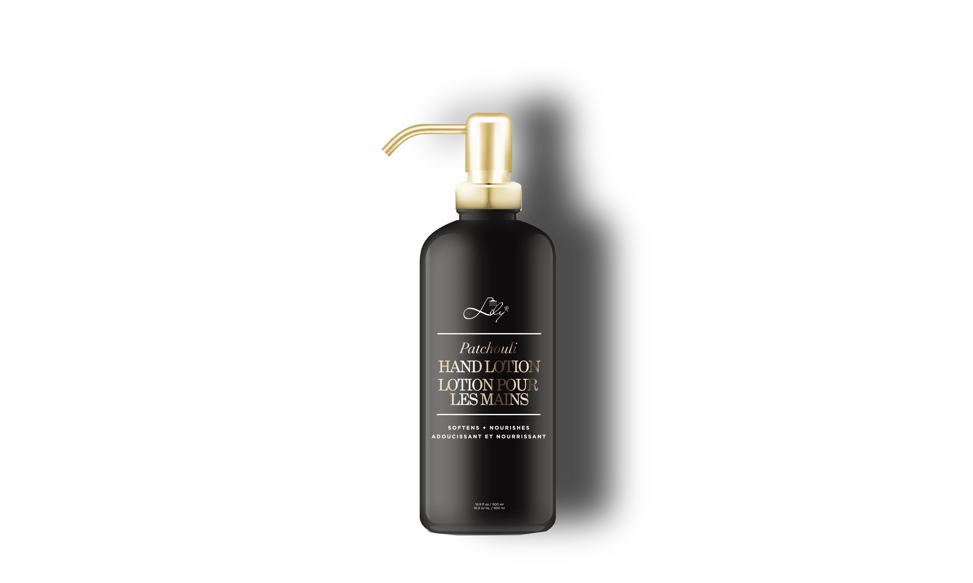 Private Label Patchouli Hand Lotion Soften & Nourish Skin for All Skin Types - Lily Bath 1