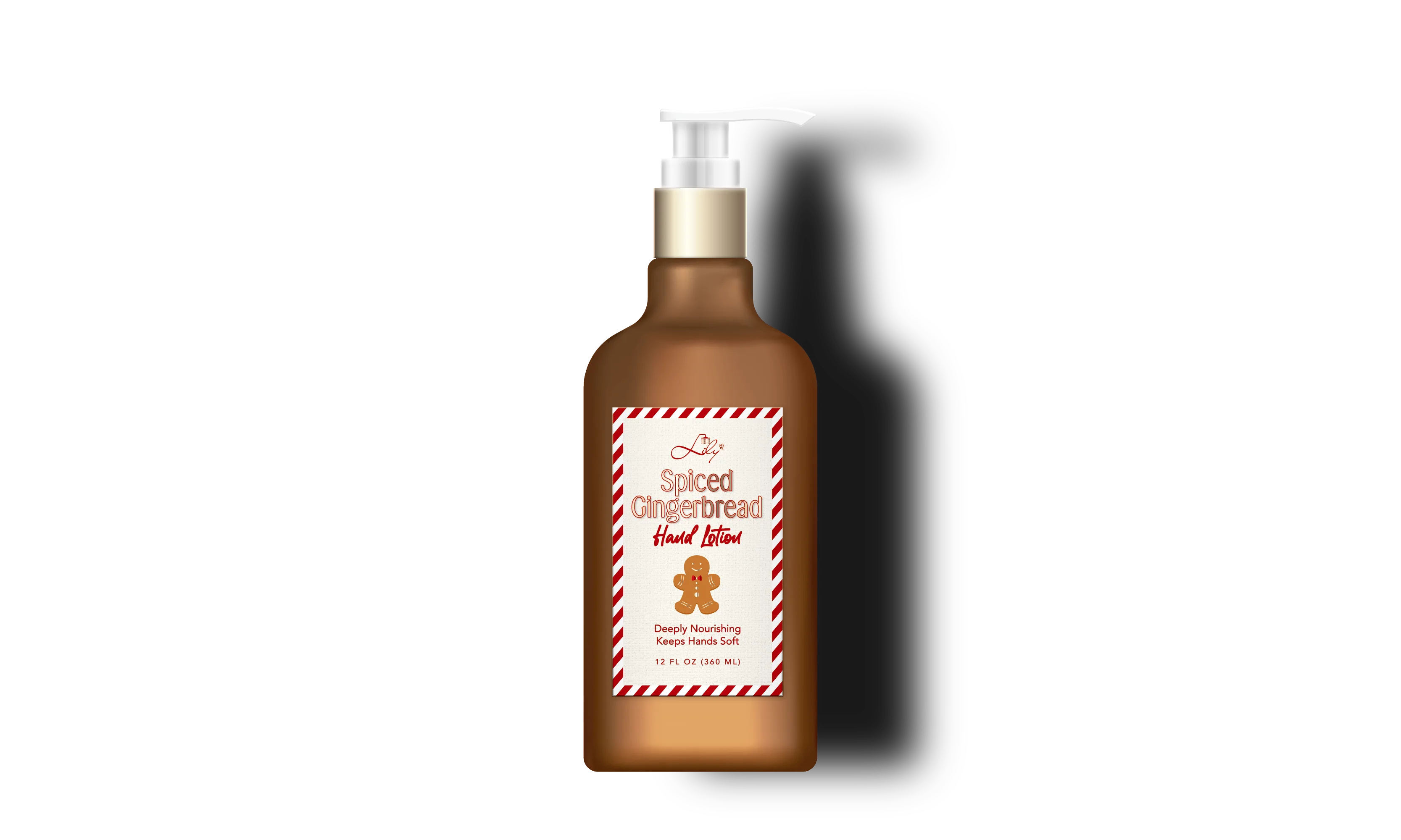 Customized Private Label Deeply Nourishing Spiced Gingerbread Hand Lotion Manufacturer - Lily Bath 1