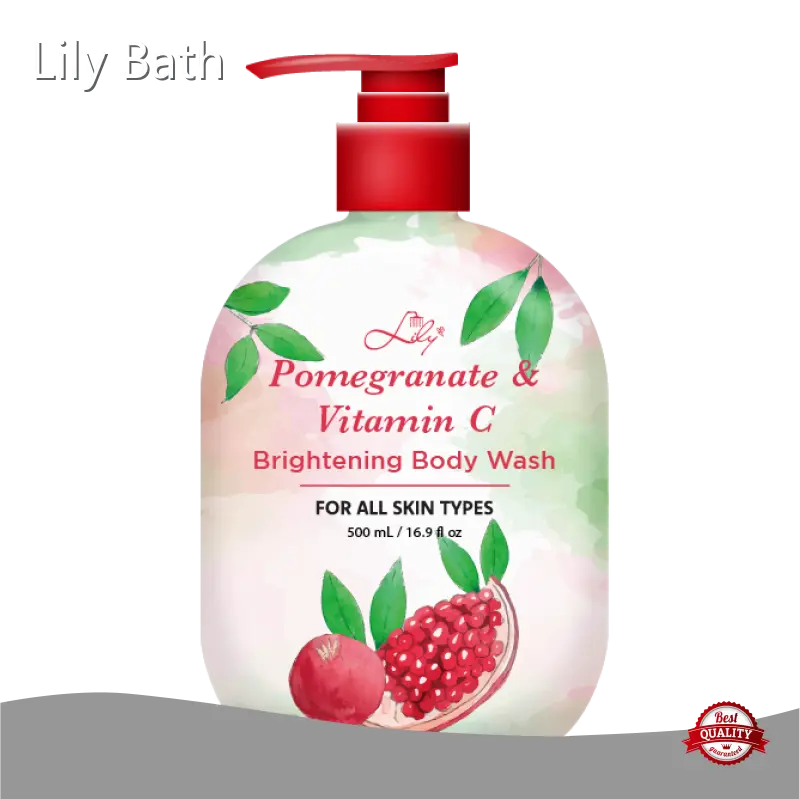 Top Body Wash HDPE Bottle by Lily Bath 1