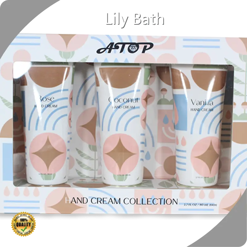 Hand Cream Manufacturer PVC Cover - - Lily Bath 1