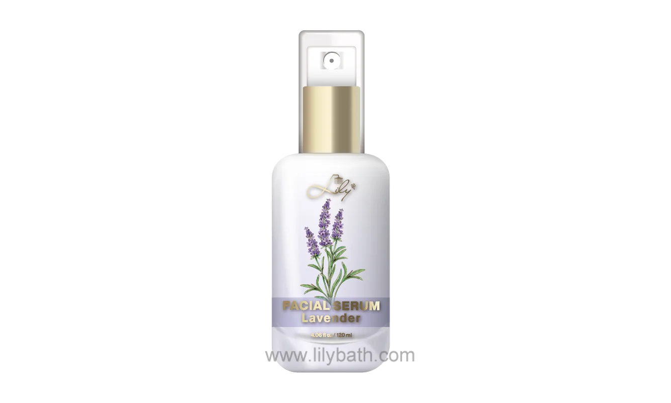Elegant Private Label Hyaluronic Acid Hydrating Lavender Facial Serum Manufacturer - Lily Bath 1