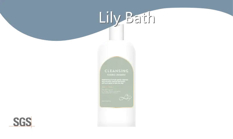 Body Wash Company Plastic Cap - - Lily Bath 1