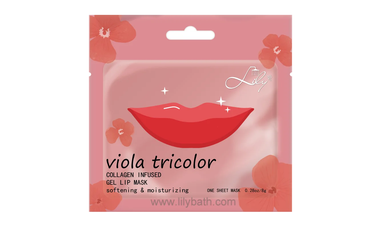 中提琴三色水凝膠唇膠面膜適合那些容易內部熱的人 - 百合浴 1